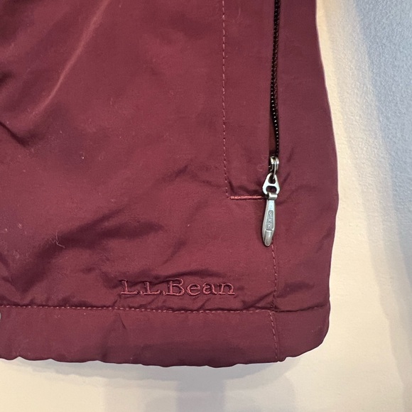 L.L. Bean purple ladies winter coat - Picture 3 of 4